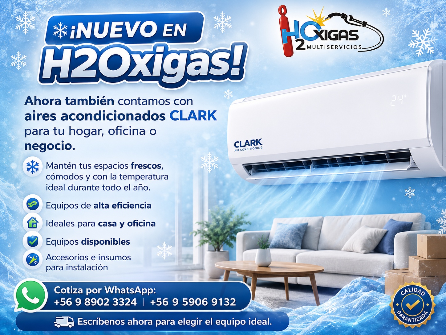 Producto H2Oxigas